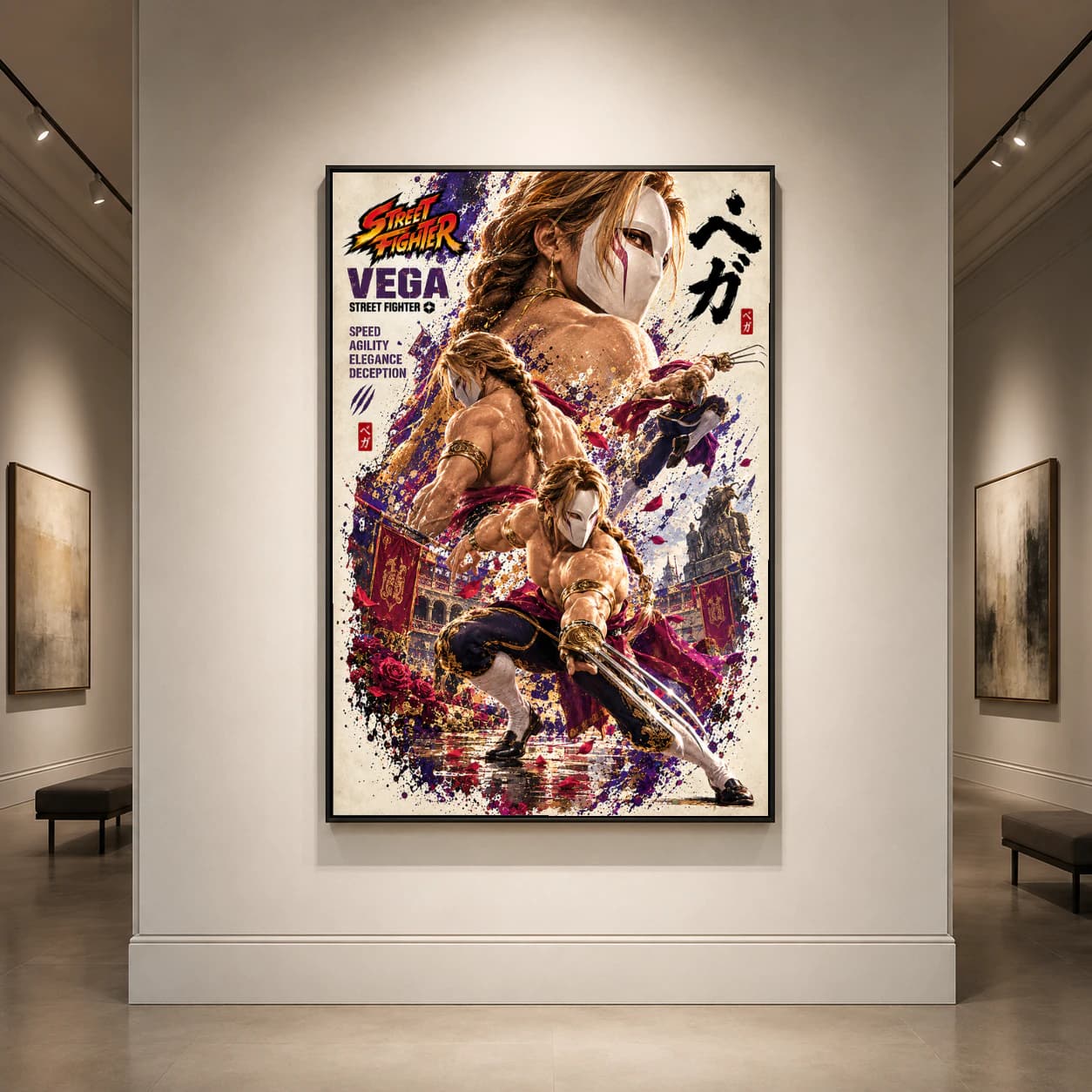 ストリートファイター ベガ ダイナミックアクション ポスター
