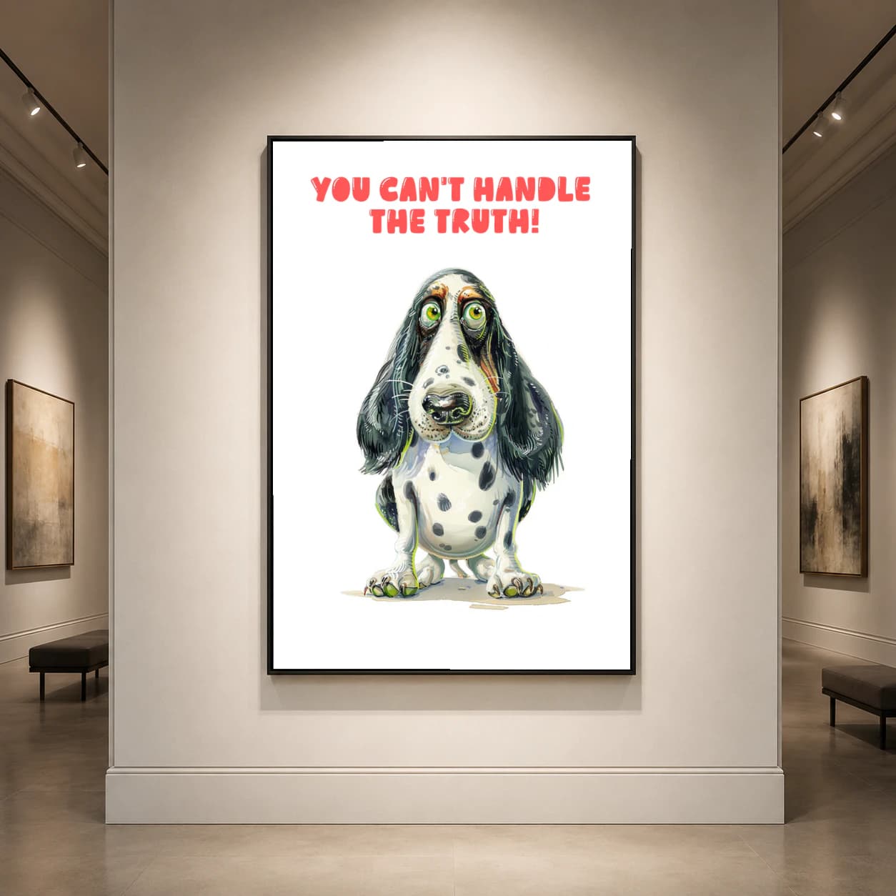 You Cant Handle The Truth Funny Dog