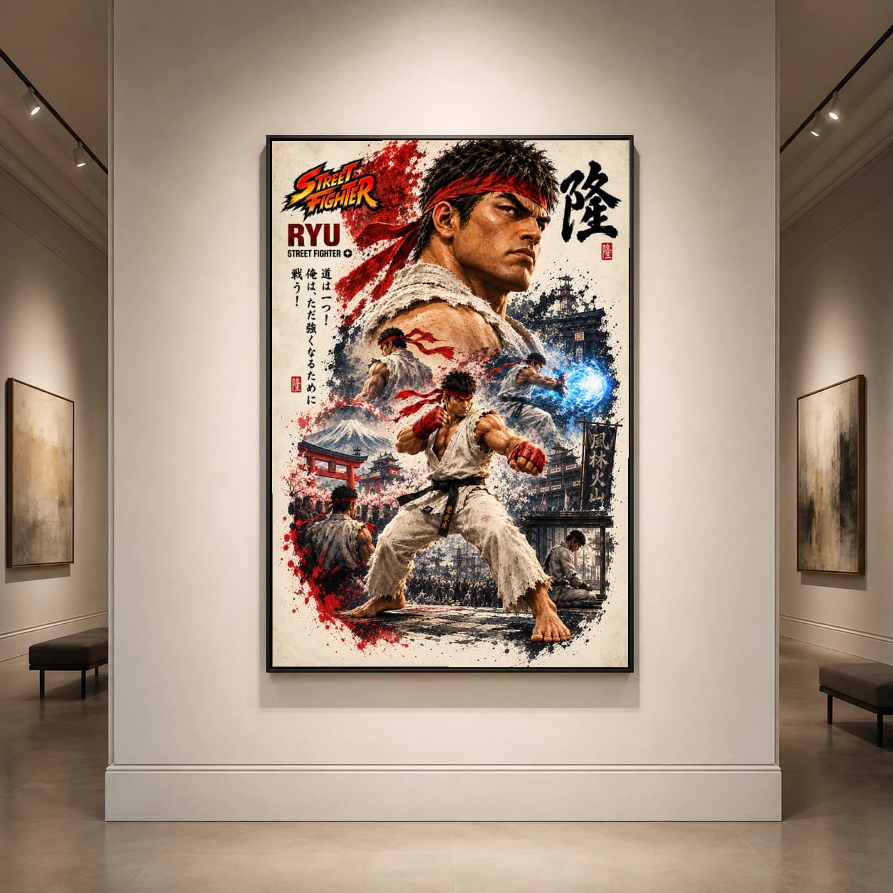 ストリートファイター リュウ マーシャルアーツ ポスター